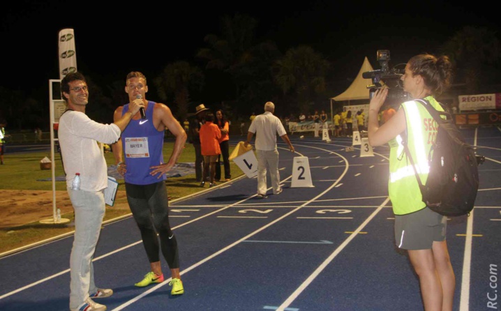 Une journaliste de l'Equipe était également présente à l'Etang-Salé Une journaliste de l'Equipe était également présente à l'Etang-Salé