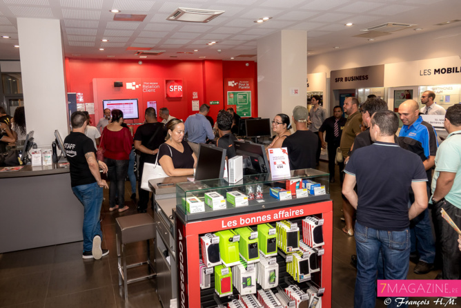 La boutique SFR rue de Nice à Saint-Denis La boutique SFR rue de Nice à Saint-Denis