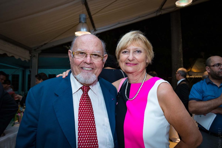 Alain-Marcel Vauthier et son épouse Marie-Christine Alain-Marcel Vauthier et son épouse Marie-Christine