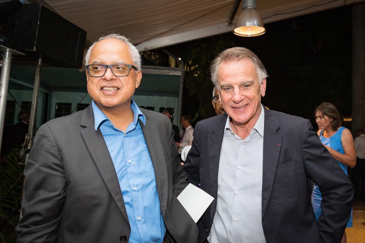 Didier Fauchard, président du Medef, et Jack Bouin Didier Fauchard, président du Medef, et Jack Bouin