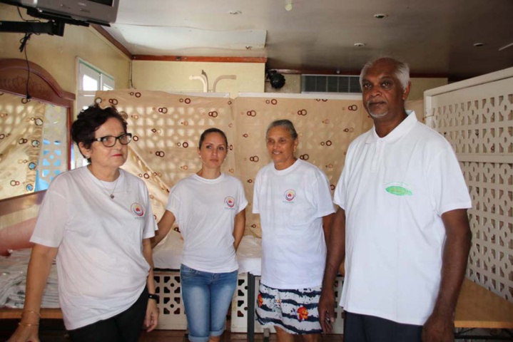 Bashir et les bénévoles de Kalaïmoli Bashir et les bénévoles de Kalaïmoli