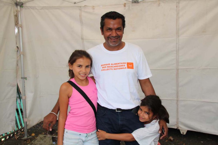 Anthony Taïlamée et ses enfants Anthony Taïlamée et ses enfants