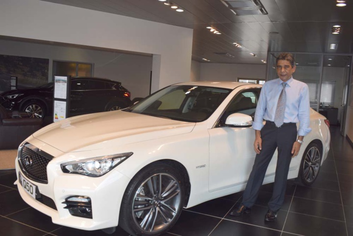 Georges Diaz est le référent dédié exclusivement à Infiniti pour la Sogecore Georges Diaz est le référent dédié exclusivement à Infiniti pour la Sogecore