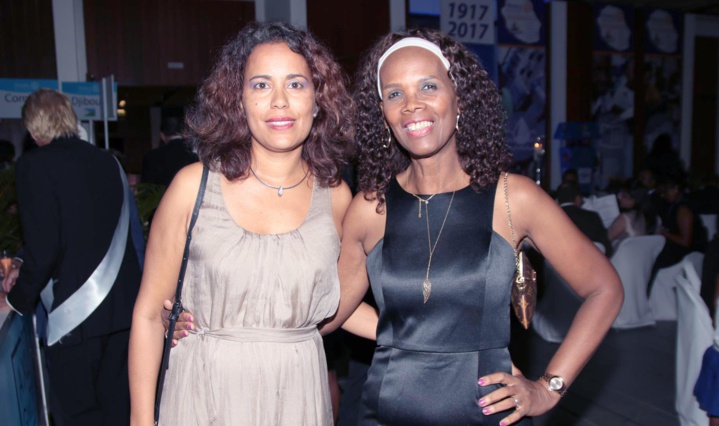 Fabienne Salvat et Louisiane Le Carff, du Rotary Club Sainte-Marie Fabienne Salvat et Louisiane Le Carff, du Rotary Club Sainte-Marie