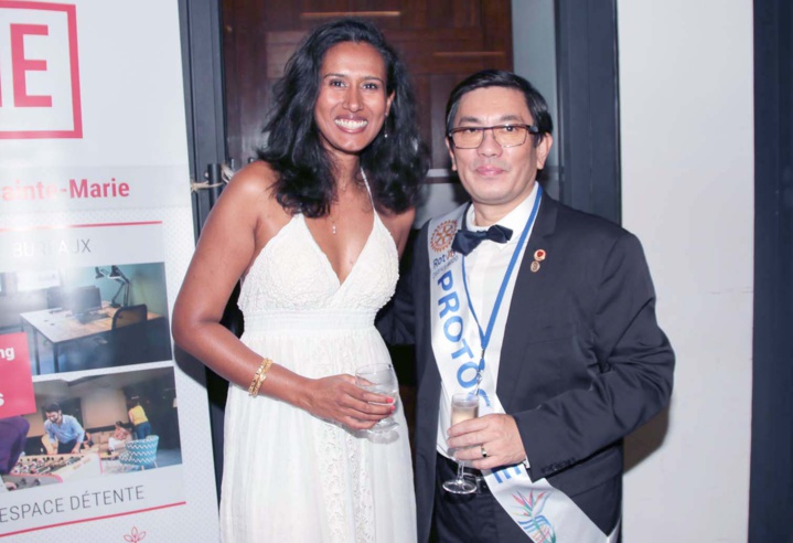 Ericka Sita, consultante, et Daniel Thiaw Wing Kaï