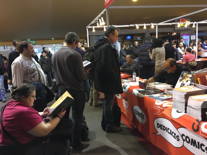 Afif Ben Hamida en dédicace à Angoulême Afif Ben Hamida en dédicace à Angoulême