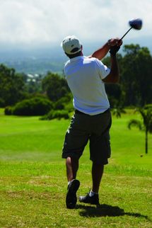 Je golfe, tu golfes,  nous golfons…