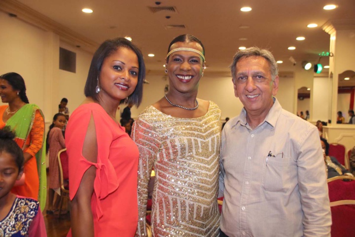 Natasha Basson, Pépita et Aziz Patel Natasha Basson, Pépita et Aziz Patel