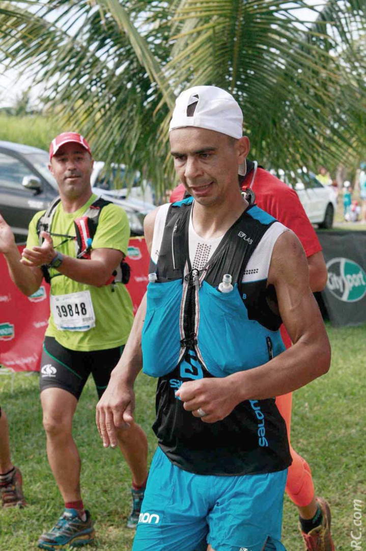 Jeannick Séry de Grand-Bassin, s'est imposé sur le 80 km Jeannick Séry de Grand-Bassin, s'est imposé sur le 80 km