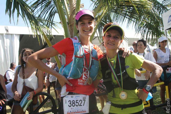 Camille Bruyas et Alexandra Clain avaient choisi la plus grande distance du jour Camille Bruyas et Alexandra Clain avaient choisi la plus grande distance du jour