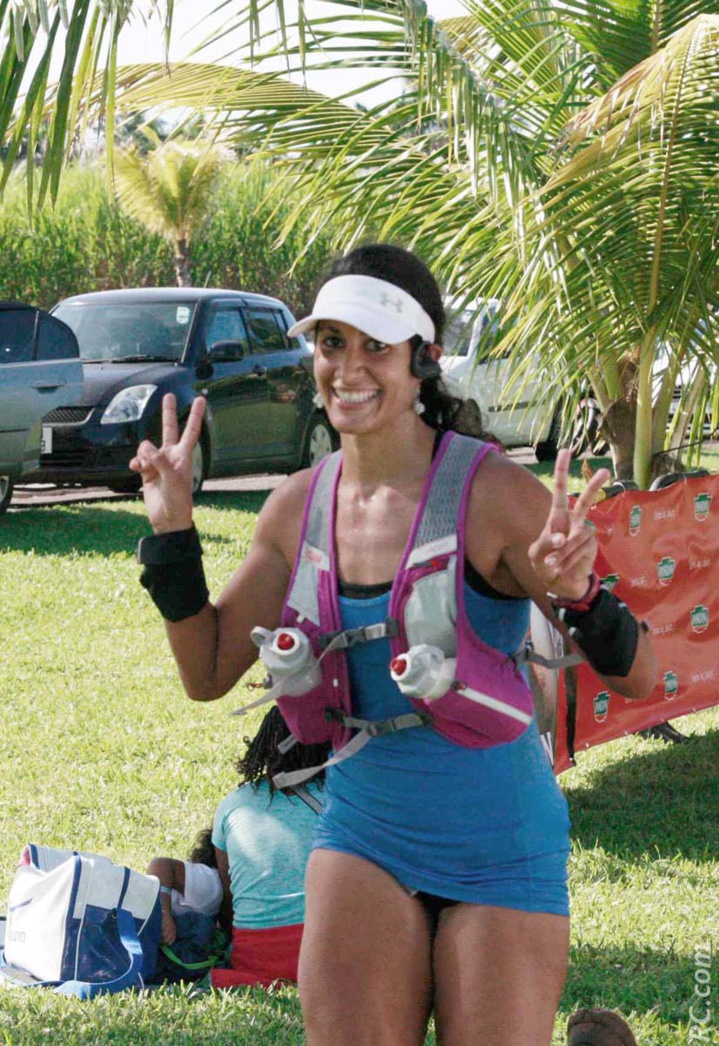 Frédérique Jullian fidèle au Royal Raid. Une arrivée avec un sourire grand comme ça... Frédérique Jullian fidèle au Royal Raid. Une arrivée avec un sourire grand comme ça...