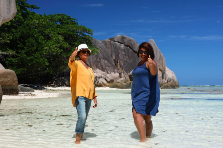 Les gagnantes du jeu Seychelles au paradis
