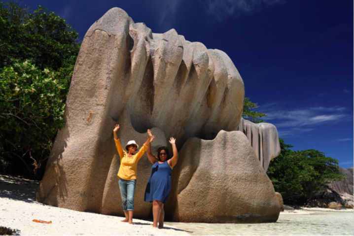 Les gagnantes du jeu Seychelles au paradis