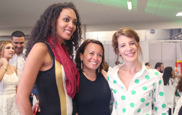 Gaëlle Séraphine, Aurélie Lazard de Goupama SA, et Cerise Gaëlle Séraphine, Aurélie Lazard de Goupama SA, et Cerise