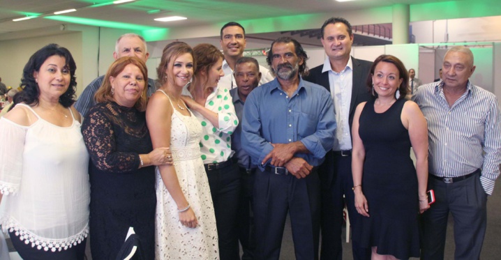 Cerise, Bertil Arginthe, président de Groupama Saint-Benoît, et des administrateurs Cerise, Bertil Arginthe, président de Groupama Saint-Benoît, et des administrateurs