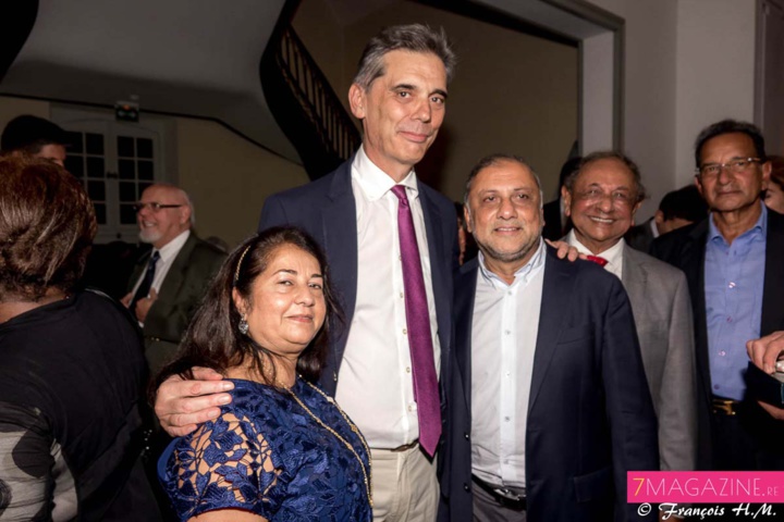 Dominique Sorain avec Rabia et Osman Badat Dominique Sorain avec Rabia et Osman Badat