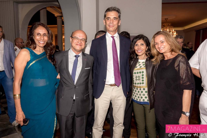 Léna Amourdom, Wilfrid Bertile, Dominique Sorain, Nassimah Dindar et Patricia Paoli Léna Amourdom, Wilfrid Bertile, Dominique Sorain, Nassimah Dindar et Patricia Paoli