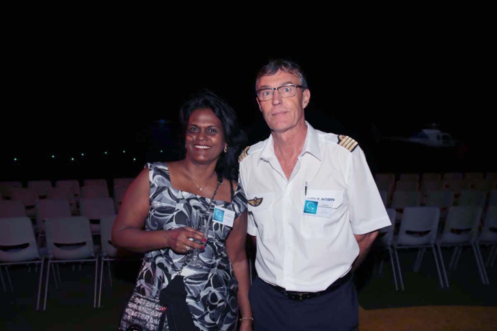 Mimose Miraraboutin, Responsable adjointe navigabilité, Christian Do Noscimiento, pilote Mimose Miraraboutin, Responsable adjointe navigabilité, Christian Do Noscimiento, pilote