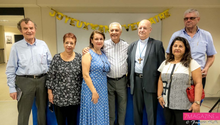 Guy Dupont, Danielle Moussa, Syhem et Ismaël Locate, Gilbert Aubry, Raymond Lauret, et Rabia Badat