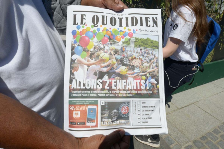 La Journée des Enfants à Roland Garros