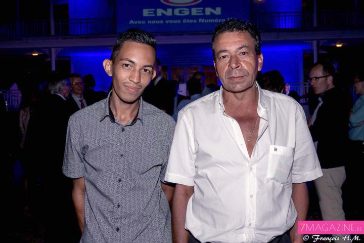 Mr Crescence de la société BMR et son fils Mr Crescence de la société BMR et son fils