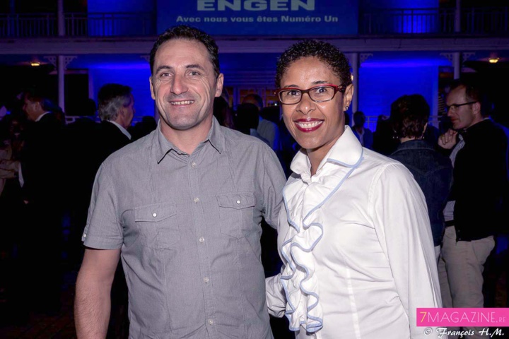 Laurent Hamerel de la société LH Agencement et son épouse Laurent Hamerel de la société LH Agencement et son épouse