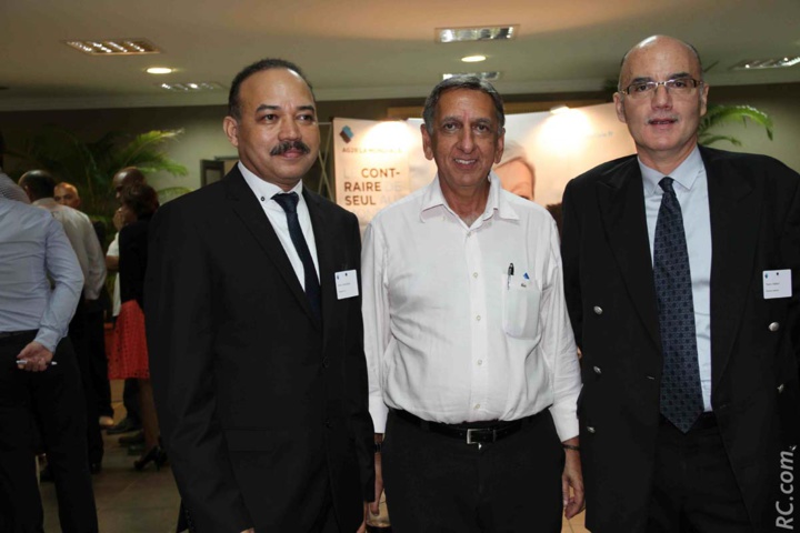 Pierre Hoolodor, Aziz Patel et Thierry Pierrat Pierre Hoolodor, Aziz Patel et Thierry Pierrat