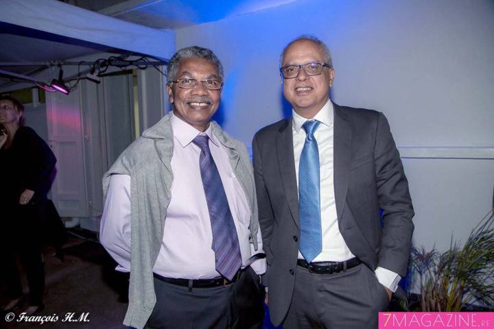 René-Paul Victoria et Didier Fauchard, président du Medef René-Paul Victoria et Didier Fauchard, président du Medef