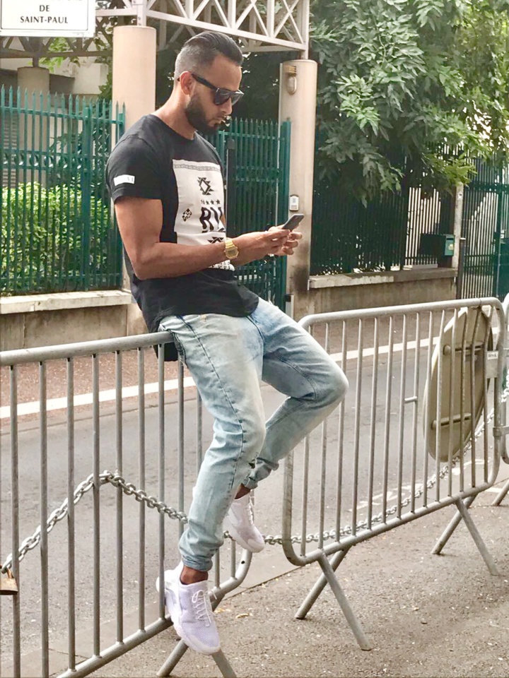 Maaz Dhaled, le beau gosse positif Maaz Dhaled, le beau gosse positif