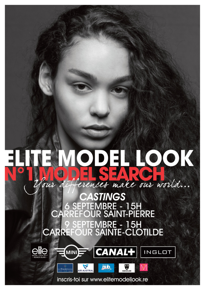 Castings Elite Model Look Reunion Island 2017 : c'est en septembre ! Castings Elite Model Look Reunion Island 2017 : c'est en septembre !