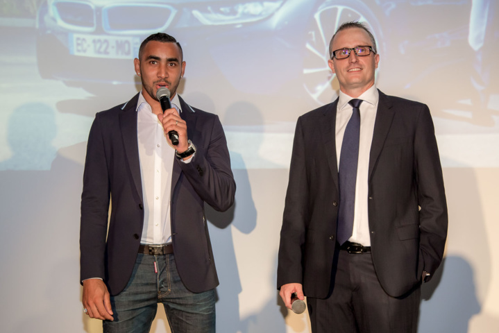 Dimitri Payet, ambassadeur BMW Réunion, et Philippe-Alexandre Rebboah Dimitri Payet, ambassadeur BMW Réunion, et Philippe-Alexandre Rebboah