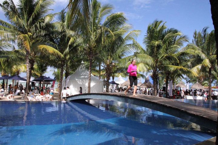 Un superbe site pour l’arrivée de la course Un superbe site pour l’arrivée de la course