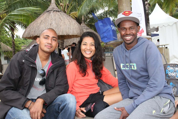 L’équipe de Rodrigues: Stève, Claudia Lai Heng et Flore Liraud L’équipe de Rodrigues: Stève, Claudia Lai Heng et Flore Liraud