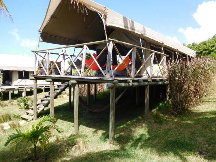 Les tentes sur pilotis Les tentes sur pilotis