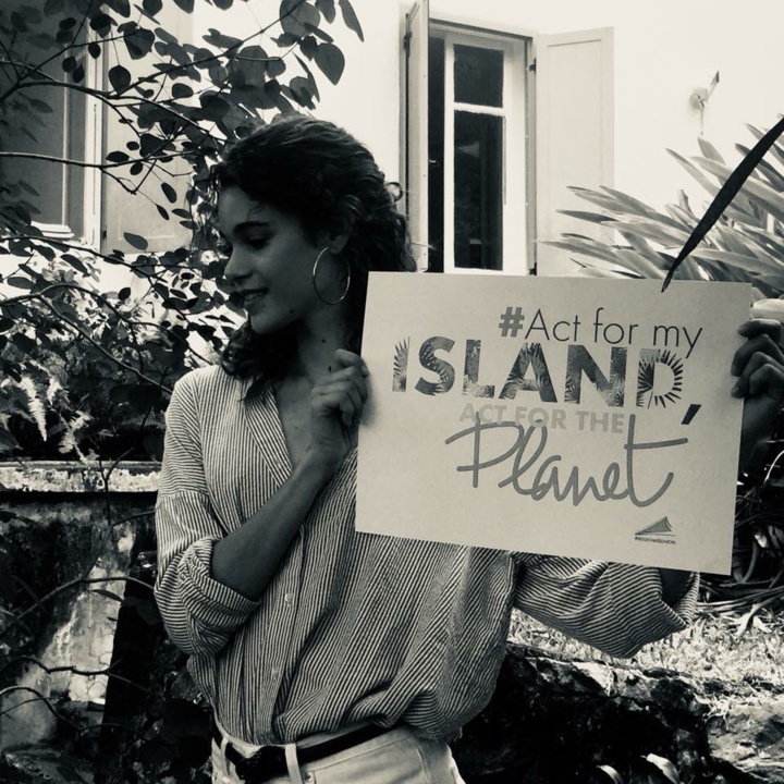 Pauline Hoarau à la Réunion : marraine de la conférence sur le changement climatique
