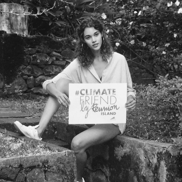 Pauline Hoarau à la Réunion : marraine de la conférence sur le changement climatique Pauline Hoarau à la Réunion : marraine de la conférence sur le changement climatique