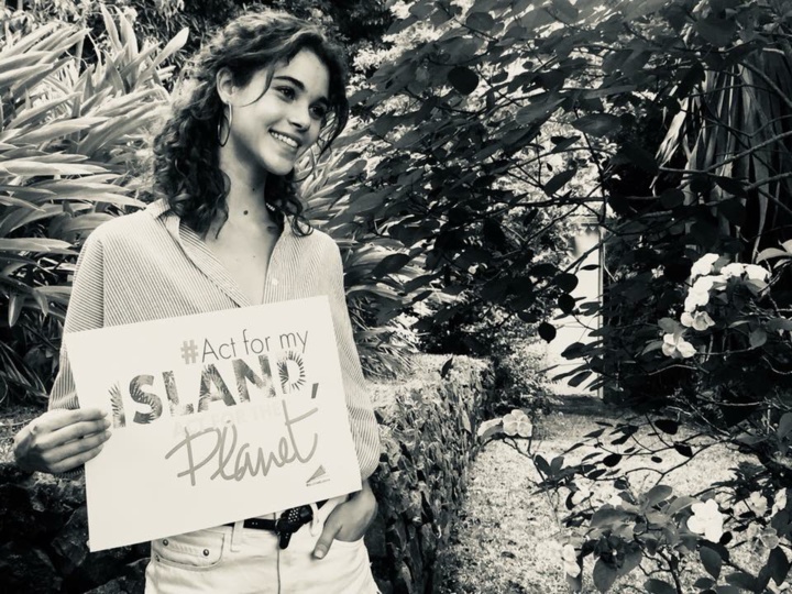 Pauline Hoarau à la Réunion : marraine de la conférence sur le changement climatique Pauline Hoarau à la Réunion : marraine de la conférence sur le changement climatique