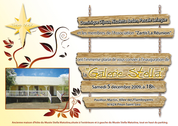 Inauguration de la «Galerie Stella»