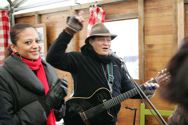 Pascale Boyer du bureau parisien de l'IRT, et Joël Manglou