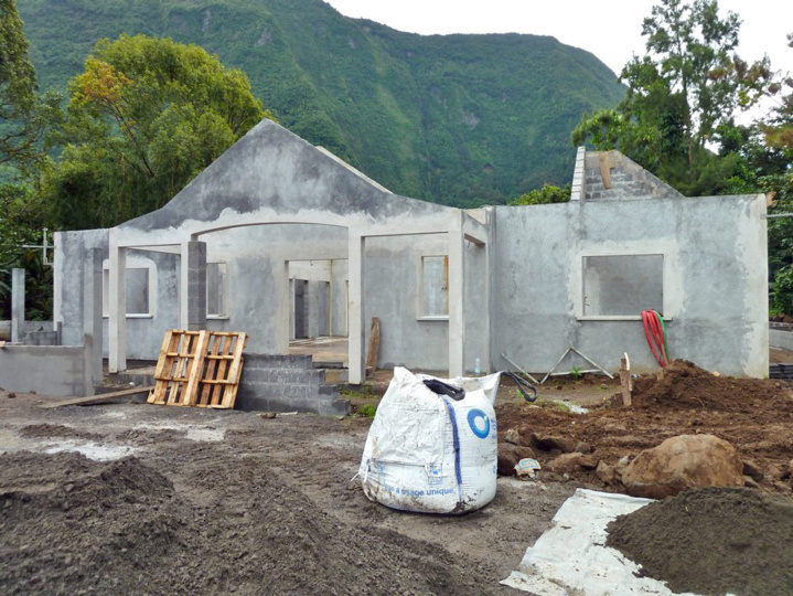 Le case de Bois de Pomme à Salazie inauguré Le case de Bois de Pomme à Salazie inauguré