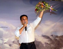 Didier Robert sur la vague (bleue) du succès!