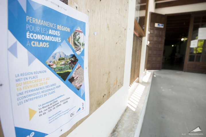 Une aide exceptionnelle de 2 Millions d’euros pour les entreprises de Cilaos après le passage de Berguitta Une aide exceptionnelle de 2 Millions d’euros pour les entreprises de Cilaos après le passage de Berguitta