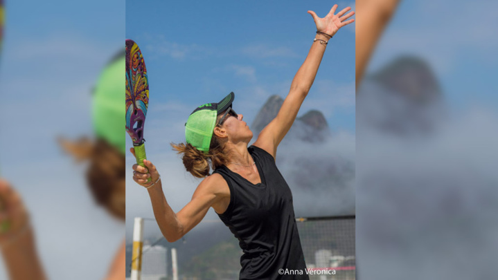 Magali Garnier , une "beacheuse" passionnée Magali Garnier , une "beacheuse" passionnée