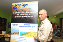 Dominique Thirel, représentant d’Ecoplage à La Réunion