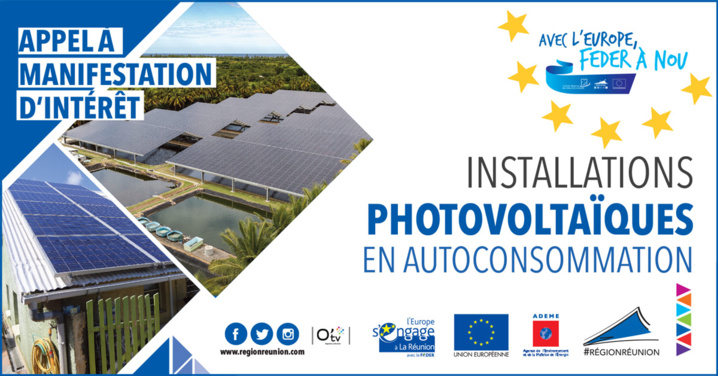 Appel à Manifestation d’Intérêt : Installations photovoltaïques en autoconsommation Appel à Manifestation d’Intérêt : Installations photovoltaïques en autoconsommation