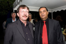 Christian leuck et Abdoullah Panshbaya