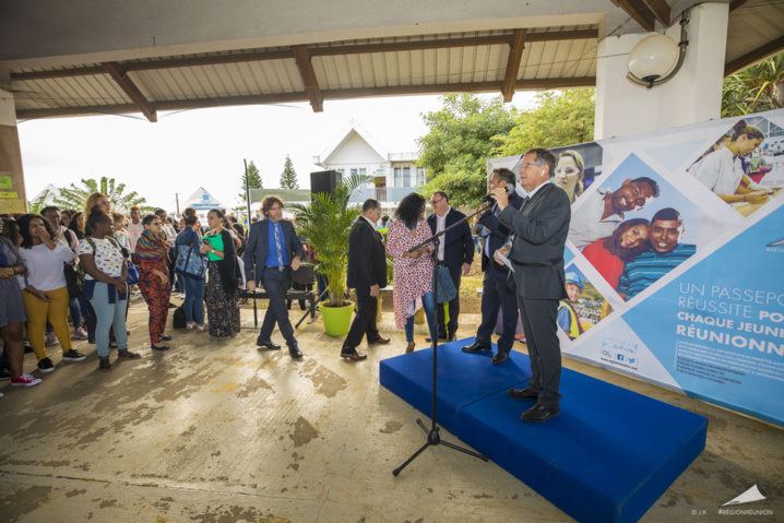 Rentrée scolaire 2018/2019 - Visite du Lycée Isnelle Amelin Rentrée scolaire 2018/2019 - Visite du Lycée Isnelle Amelin