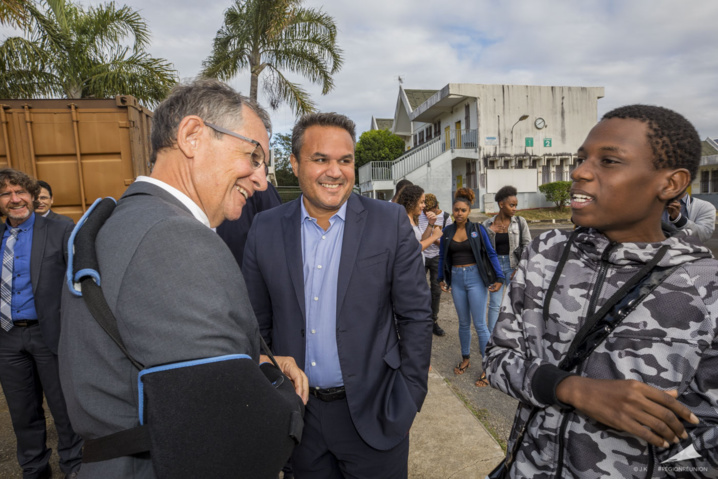 Rentrée scolaire 2018/2019 - Visite du Lycée Isnelle Amelin Rentrée scolaire 2018/2019 - Visite du Lycée Isnelle Amelin