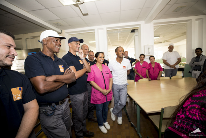 Rentrée scolaire 2018/2019 - Visite du Lycée Isnelle Amelin Rentrée scolaire 2018/2019 - Visite du Lycée Isnelle Amelin