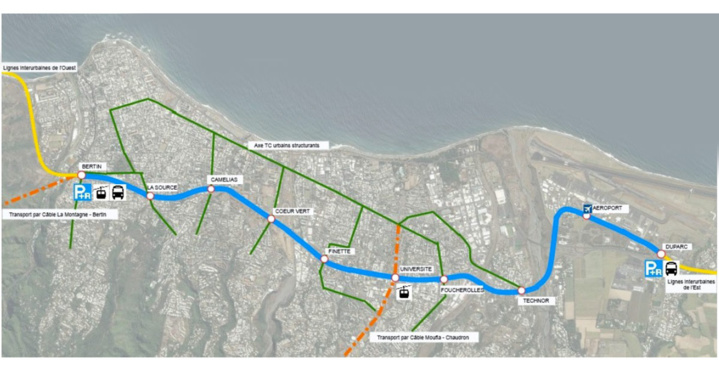 Le nouveau transport public - Réseau Régional de Transport Guidé (RRTG) Le nouveau transport public - Réseau Régional de Transport Guidé (RRTG)